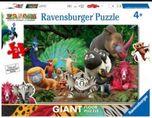 Puzzle original ravensburger zafari 24pz