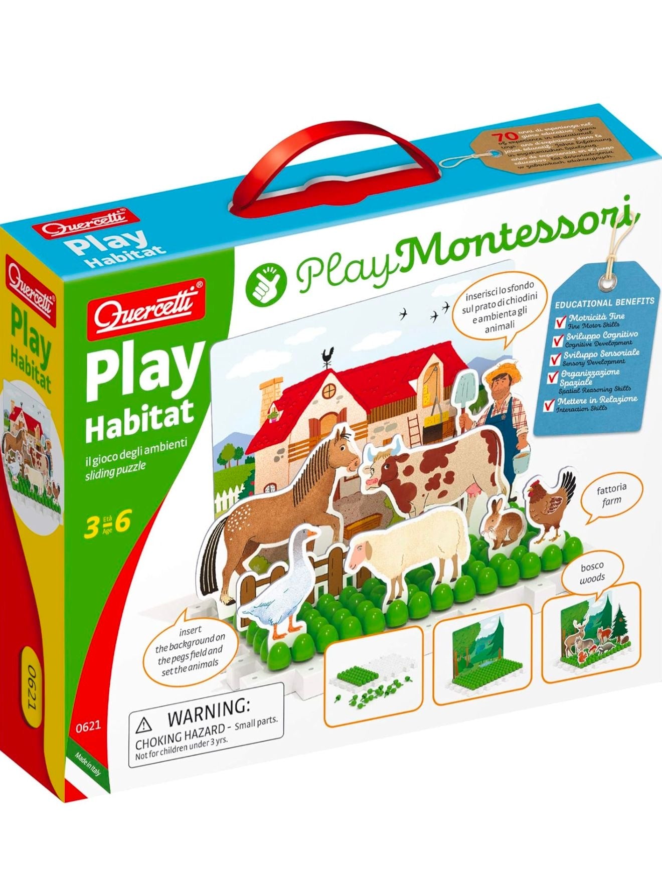 Gioco ambiente ed animali MONTESSORI