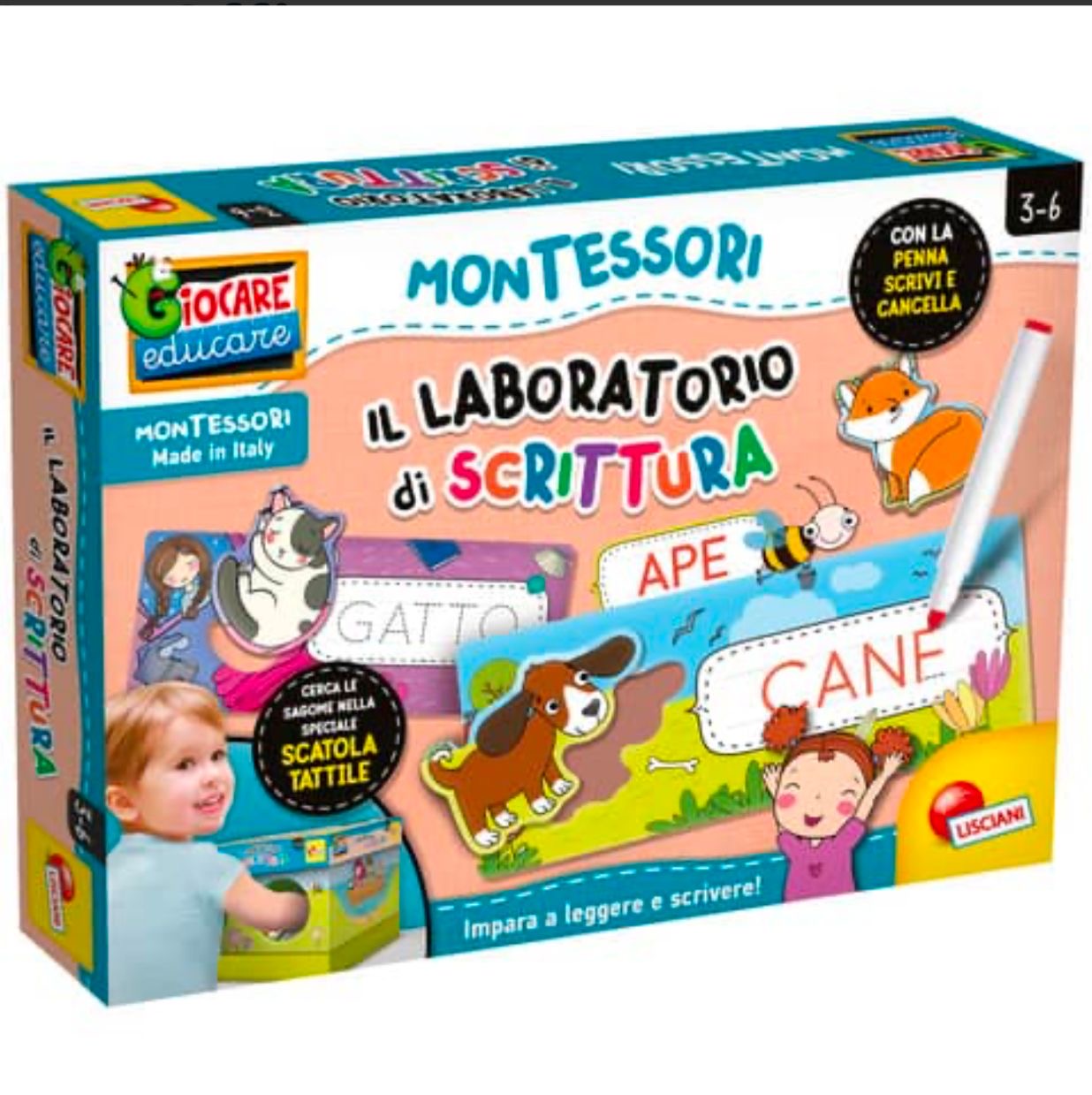 Il laboratorio di scrittura MONTESSORI