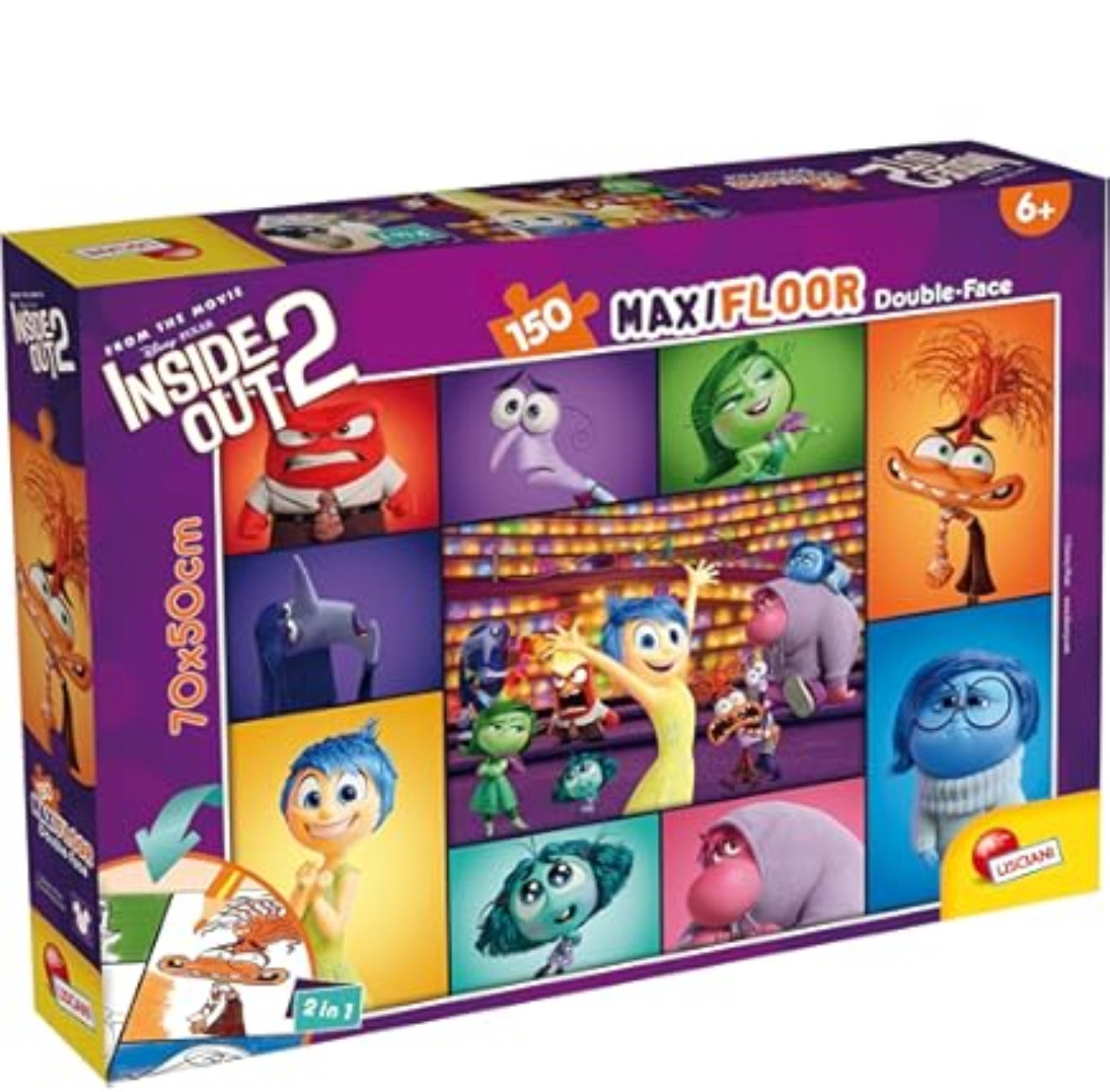 Puzzle double-face 150pz Disney inside out 2