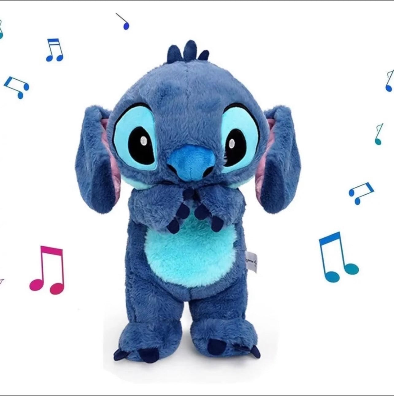 Peluche stitch che respira