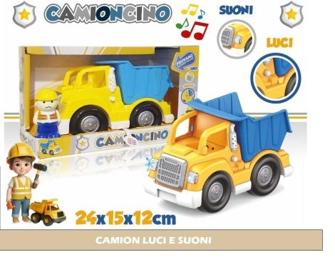 Camioncino con luci e suoni