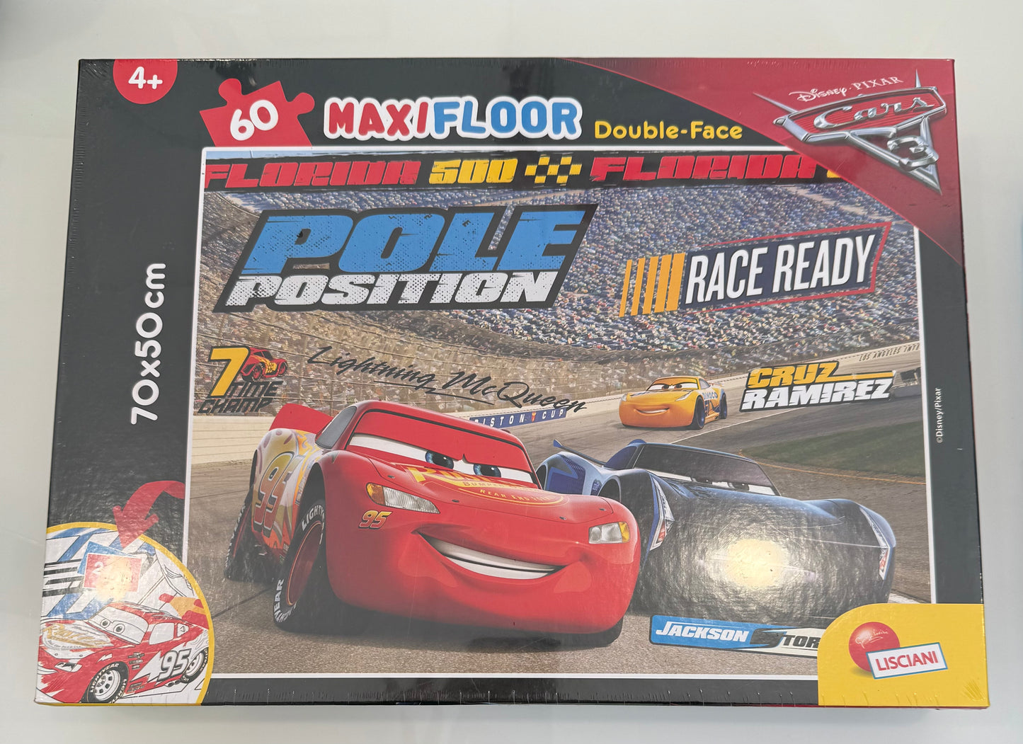 Puzzle double-face 60pz Disney cars