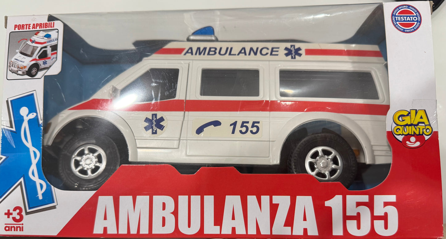 Ambulanza a frizione con porte apribili