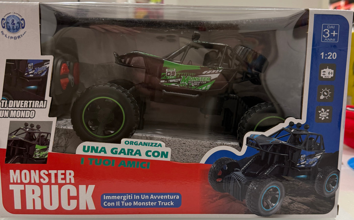 Monster Truck macchina 4x4 telecomandata