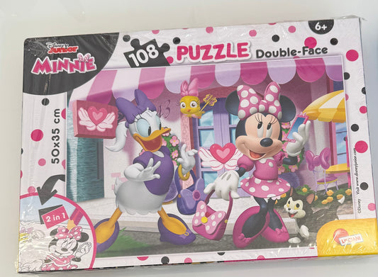 Puzzle double-face 108pz Disney minnie