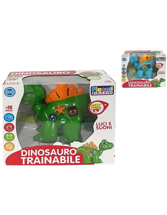 Dinosauro trainabile con luci e suoni