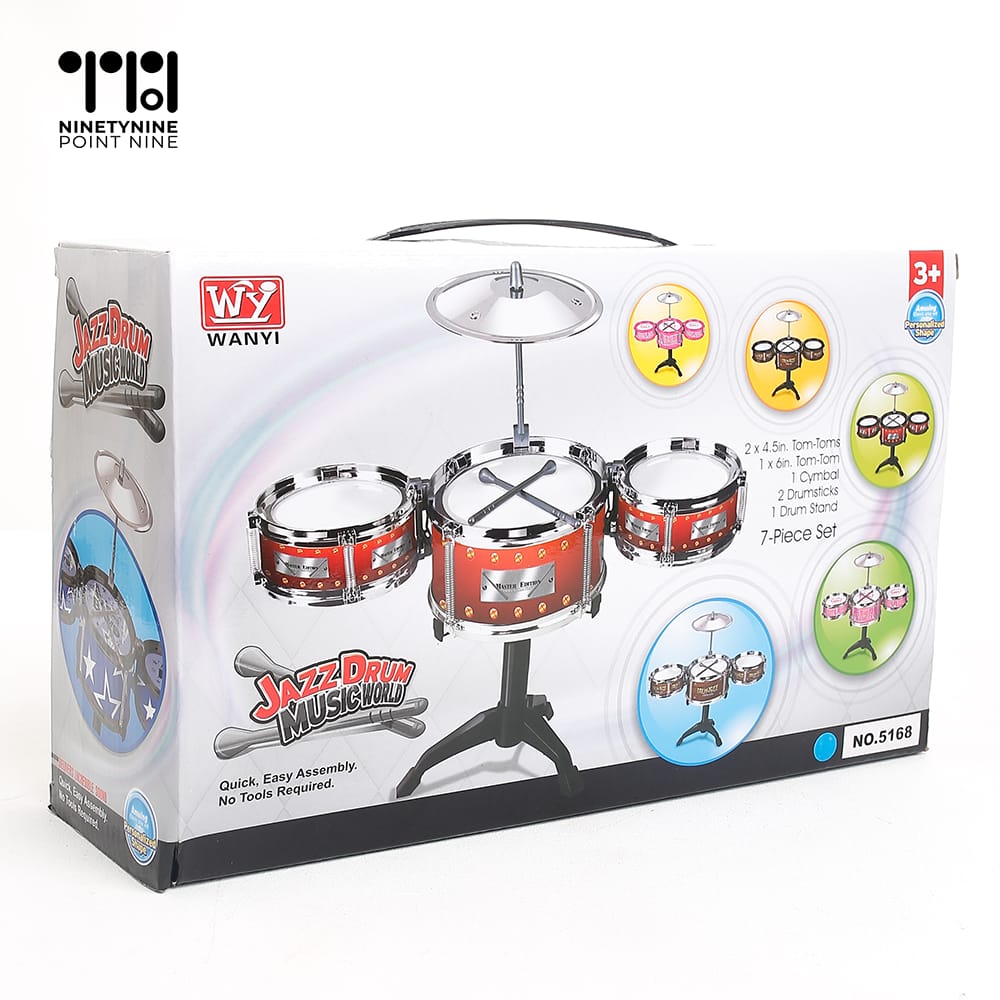 Jazz drum musicworld- batteria musicale toy