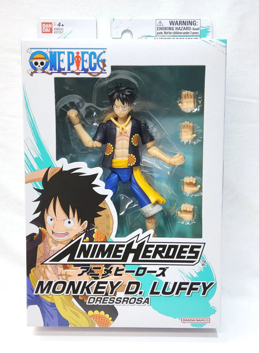 Personaggio Anime Heroes - Monkey D.Luffy Dressrosa