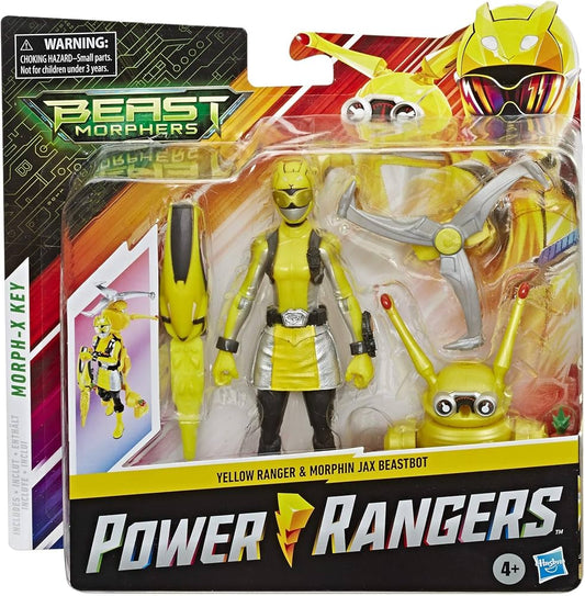 Personaggi Power Rangers - Yellow Ranger & Morphin Jax Beastbot