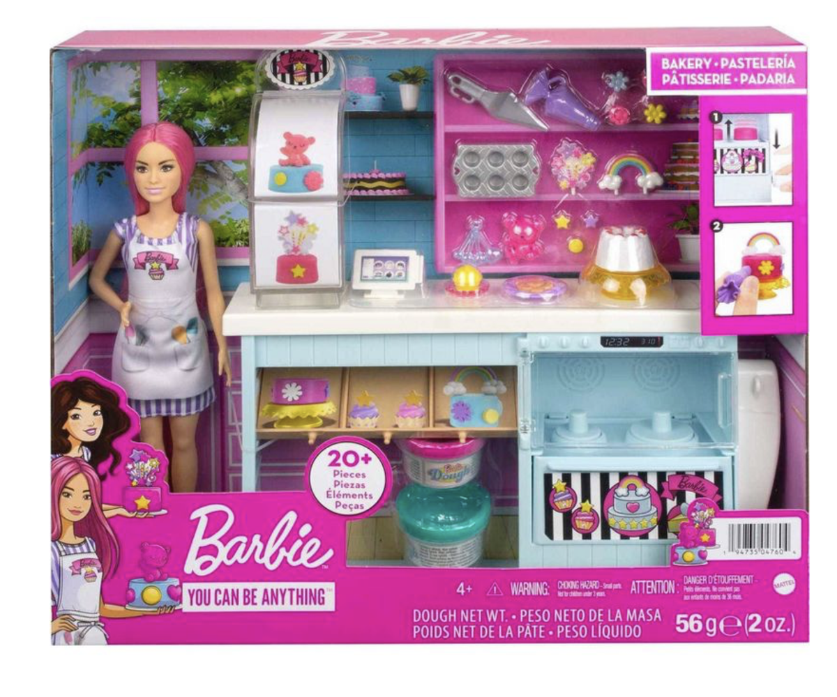 Barbie bakery playset