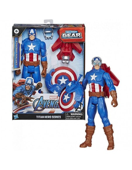 Personaggio Capitan America Marvel con accessori